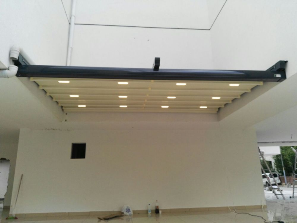 Katlanır Tente Sistemleri Örnek Uygulama - 1