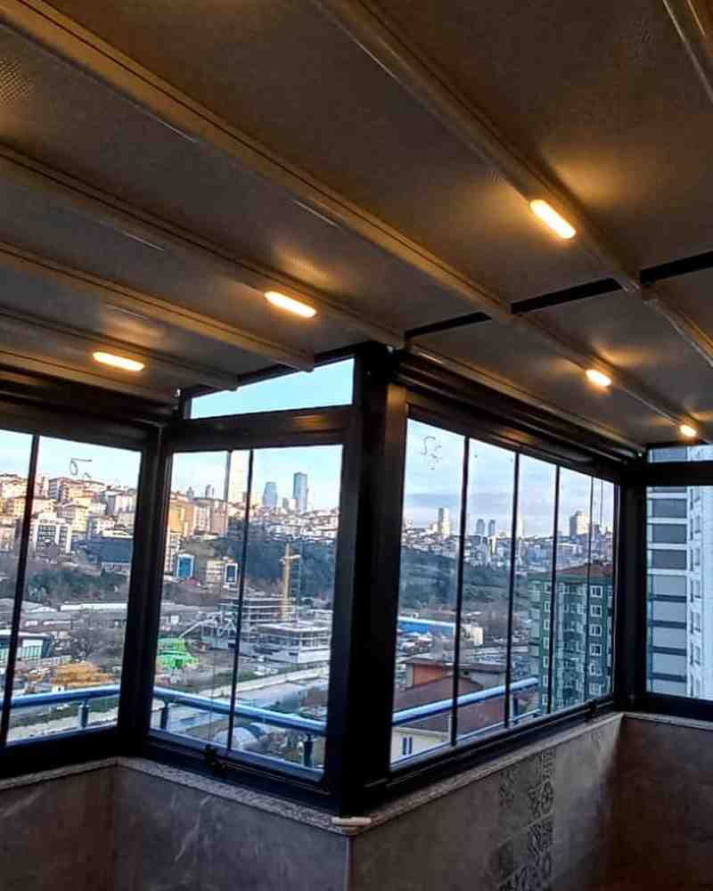 Katlanır Cam Balkon Sistemleri Örnek Uygulama - 4