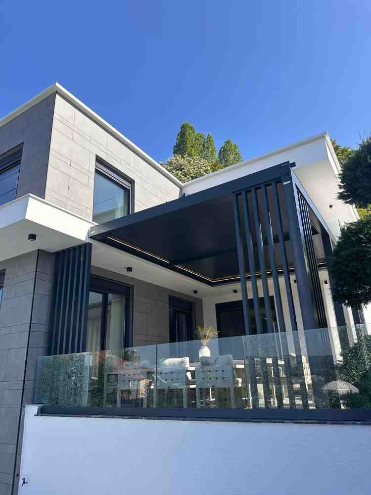 Bioklimatik Pergola Sistemleri Örnek Uygulama - 4